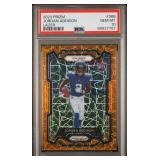 JORDAN ADDISON 2023 LAZER PRIZM ROOKIE CARD PSA 10