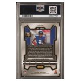 JORDAN ADDISON 2023 LAZER PRIZM ROOKIE CARD PSA 10