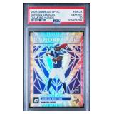 JORDAN ADDISON 2023 DONRUSS OPTIC DIAMOND HANDS ROOKIE CARD PSA 10