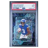 JORDAN ADDISON 2023 CONTENDERS ROOKIE OF THE YEAR ROOKIE CARD PSA 9