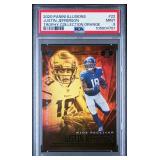 JUSTIN JEFFERSON 2020 PANINI ILLUSIONS TROPHY COLLECTION ORANGE PSA 9