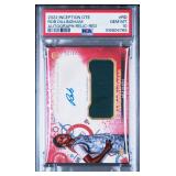 ROB DILLINGHAM 2022 INCEPTION OTE AUTOGRAPH RELIC-RED 24/25 PSA 10