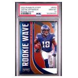 JUSTIN JEFFERSON 2020 PANINI PLAYOFF ROOKIE WAVE PSA 10