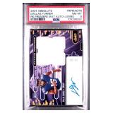 DALLAS TURNER 2024 ABSOLUTE ROOKIE PREMIERE MAT AUTO-JUMBO PATCH 88/99 PSA 8