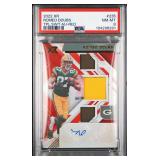 ROMEO DOUBS 2022 XR TPL.SWT.AU-RED ROOKIE PATCH AUTO 08/75 PSA 8