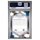 ROB DILLINGHAM 2023 BOWMAN U BEST GEOMETRIC ORANGE REFRACTOR 22/25 PSA 10