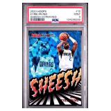 KYRIE IRVING 2023 HOOPS SHEESH-HYPER RED 85/99 PSA 9