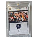RUDY GOBERT 2022-23 PANINI AUTO PHOTOGENIC *MISPRINT* BACK OF CARD IS UPSIDE DOWN