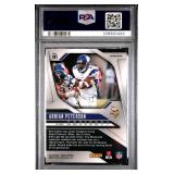 ADRIAN PETERSON 2024 ORANGE DISCO PRIZM PSA 9