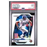 RANDY MOSS 2024 SILVER PRIZM PSA 9