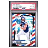 TJ HOCKENSON 2024 RED/WHITE/BLUE PRIZM PSA 10