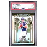 JJ MCCARTHY 2024 MOSAIC MONEY ROOKIE CARD PSA 9