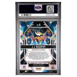 JJ MCCARTHY 2024 PRIZM PRIZMATIC-GREEN ICE ROOKIE CARD PSA 10