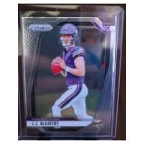 JJ MCCARTHY 2024 PRIZM ROOKIE CARD