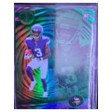 JORDAN ADDISON 2023 PANINI ILLUSIONS EMERALD GREEN ROOKIE CARD