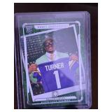 DALLAS TURNER 2024 PANINI PHOTOGENIC DRAFT SNAPSHOTS