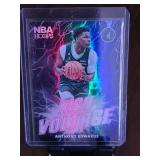 ANTHONY EDWARDS 2023-24 PANINI NBA HOOPS HIGH VOLTAGE HOLO