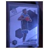 ANTHONY EDWARDS 2020-21 PANINI MOSAIC NBA DEBUT ROOKIE CARD