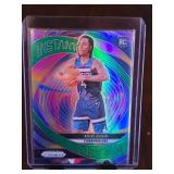 ROB DILLINGHAM 2024-25 PANINI INSTANT IMPACT GREEN PRIZM ROOKIE CARD