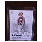 ROB DILLINGHAM 2024-25 PANINI COURT KINGS WORKS IN PROGRESS ROOKIE CARD
