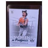 TERRENCE SHANNON JR 2024-25 PANINI COURT KINGS WORKS IN PROGRESS ROOKIE CARD