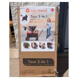NEW BABYTREND TOUR 2-IN-1 STROLLER WAGON
