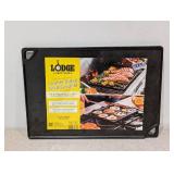 LODGE CAST IRON DOUBLE SIDED GRILL/GRIDDLE