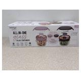 BENTGO GLASS ALL-IN-ONE GLASS SALAD CONTAINERS