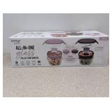 BENTGO GLASS ALL-IN-ONE GLASS SALAD CONTAINERS