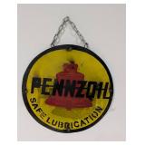 HANDMADE METAL SIGNS (PENNZOIL)