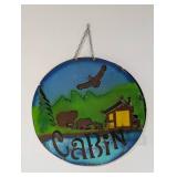 HANDMADE METAL SIGNS (CABIN)