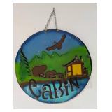 HANDMADE METAL SIGNS (CABIN)