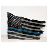 HANDMADE METAL SIGNS (USA FLAG)