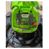 GREENWORKS PRO 21” 80 VOLT LITHIUM MAX ELECTRIC MOWER