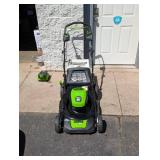 GREENWORKS PRO 21” 80 VOLT LITHIUM MAX ELECTRIC MOWER