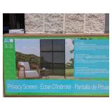 NEW INSIDE/OUTSIDE GARDEN 1PC. PRIVACY SCREEN