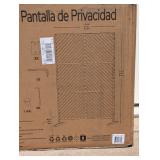 NEW INSIDE/OUTSIDE GARDEN 1PC. PRIVACY SCREEN