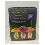 INFINITY X1 GLASS MUSHROOM LANDSCAPE LIGHTS