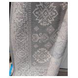 GERTMENIAN RAVENNA COLLECTION GASTEN LIGHT GRAY IVORY RUG  (7FT 10IN x 10IN)