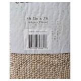 GERTMENIAN RAVENNA COLLECTION PIERCE IVORY RUG  (5FT 3IN x 7FT)