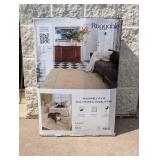 RUGGABLE MACHINE WASHABLE RUG COVER & NONSLIP PAD (8’x10’)