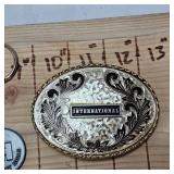 International Belt Buckles and Key Chain