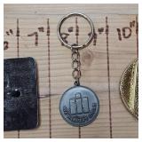 International Belt Buckles and Key Chain