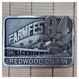 Pioneer Days and FarmFest Belt Buckle