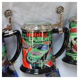 Interstate Battery Bobby Labonte Series of 4 Stein Nascar issued, Very Nice