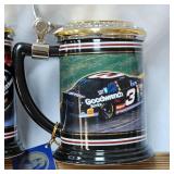 Dale Earnhardt Tankards "The Intimidator" series of 4 Tankards/Steins