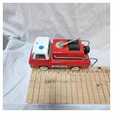 1960 Nylint 12" Ford Fire Truck, Complete in 95% Condition
