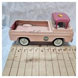 Vintage Nylint 1960 Ford Econoline Kennel Pickup in Pink