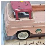 Vintage Nylint 1960 Ford Econoline Kennel Pickup in Pink