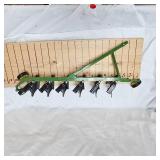 John Deere, 6 Row Bottom Plow, #3600